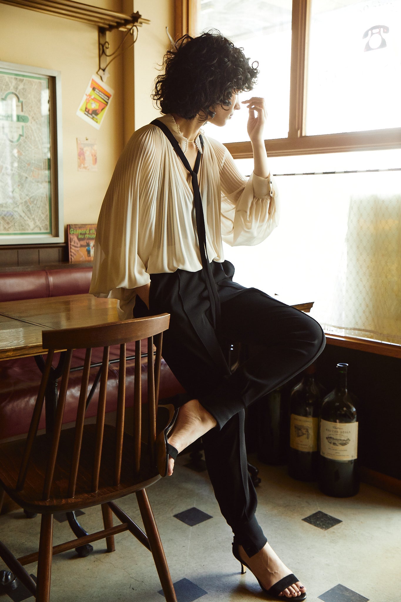 ジョガーパンツ(ウエストタック)