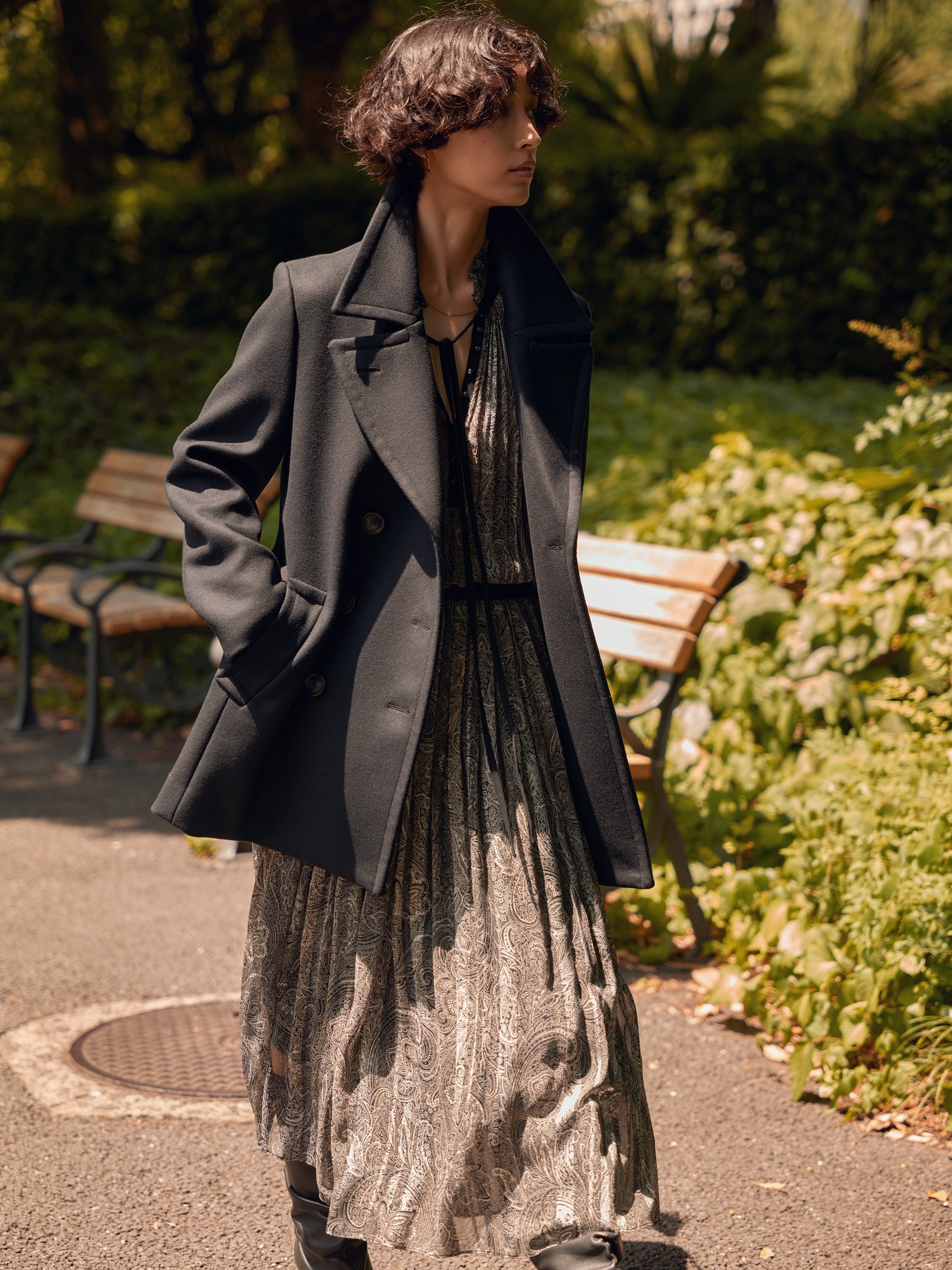 ライトメルトン マリンコート