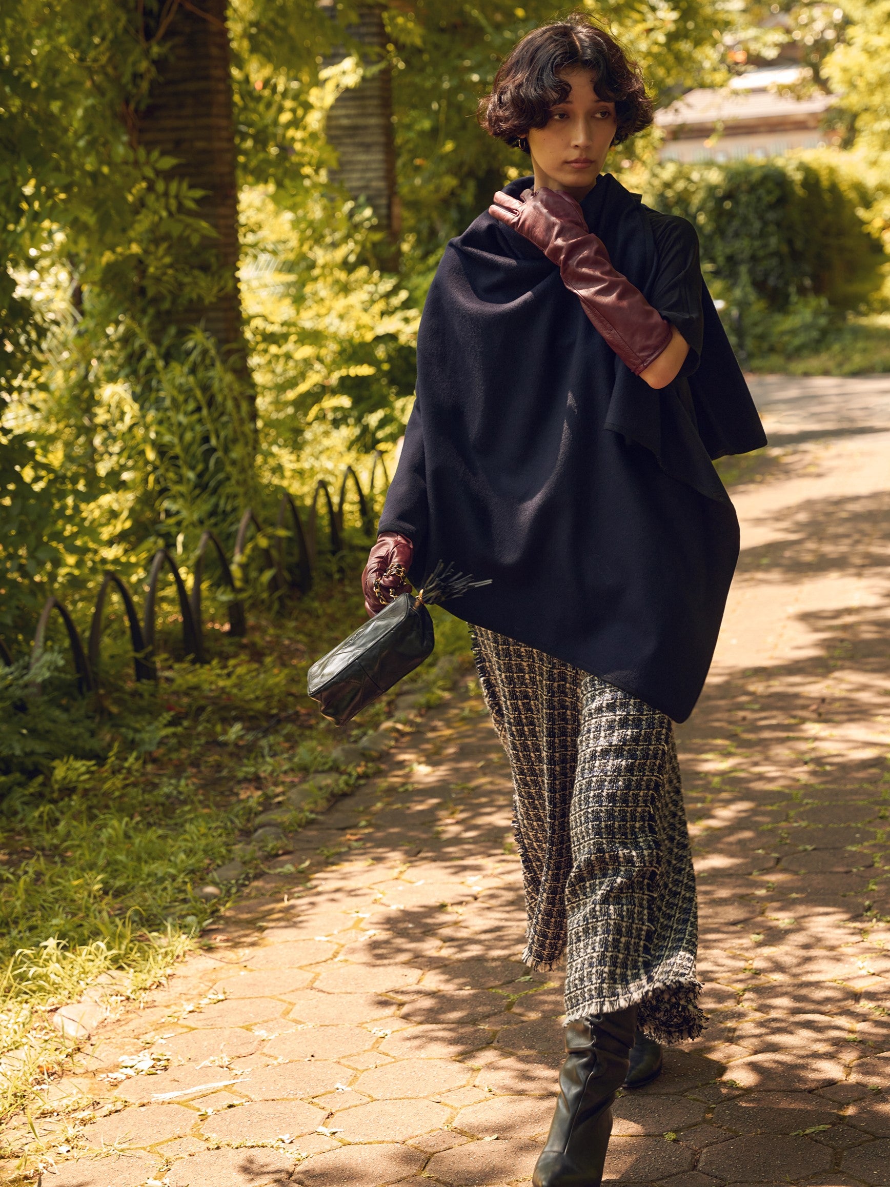 ツイード バイヤスパンツ