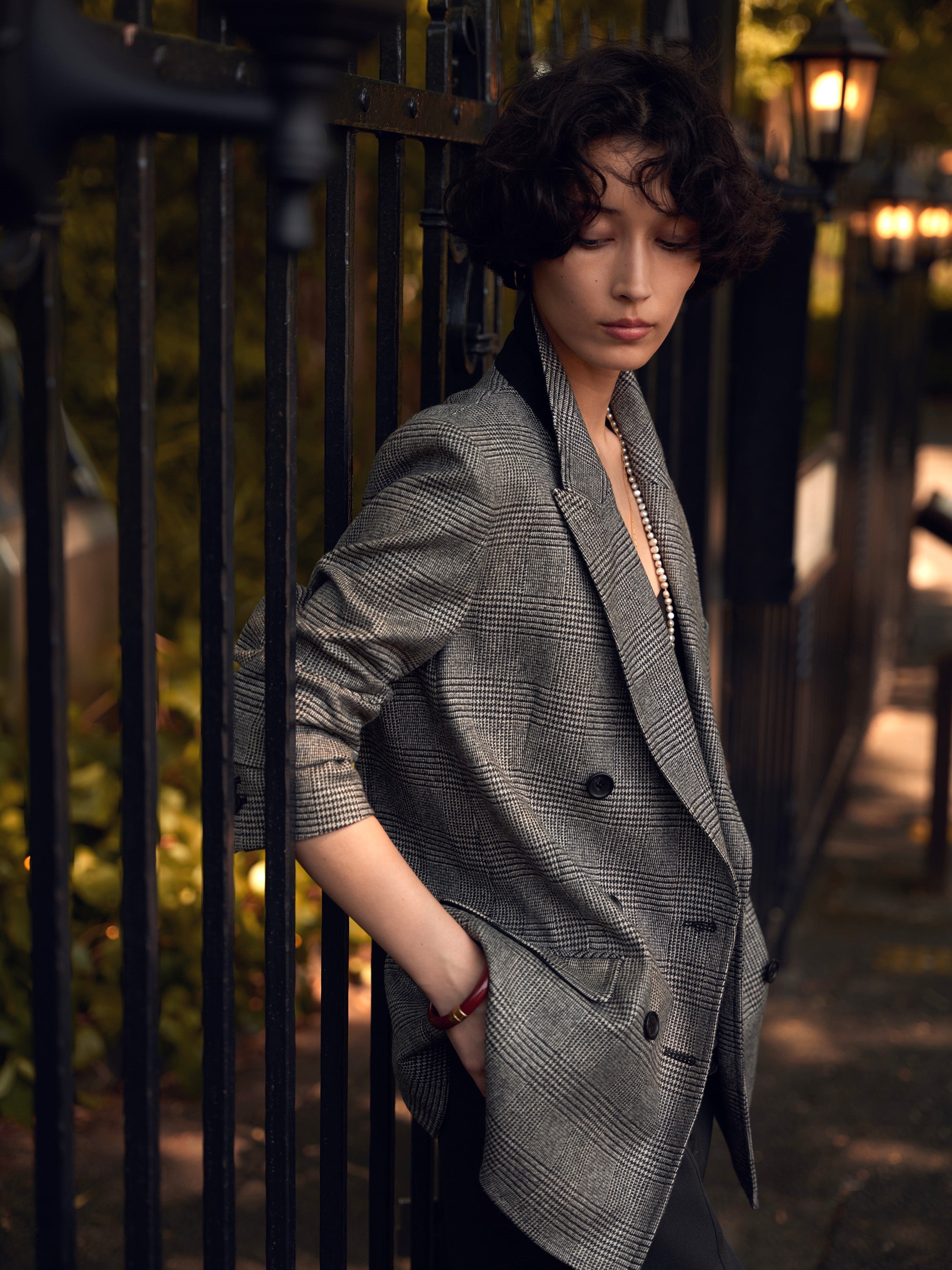 プリンスオブウェールズチェック ジャケット