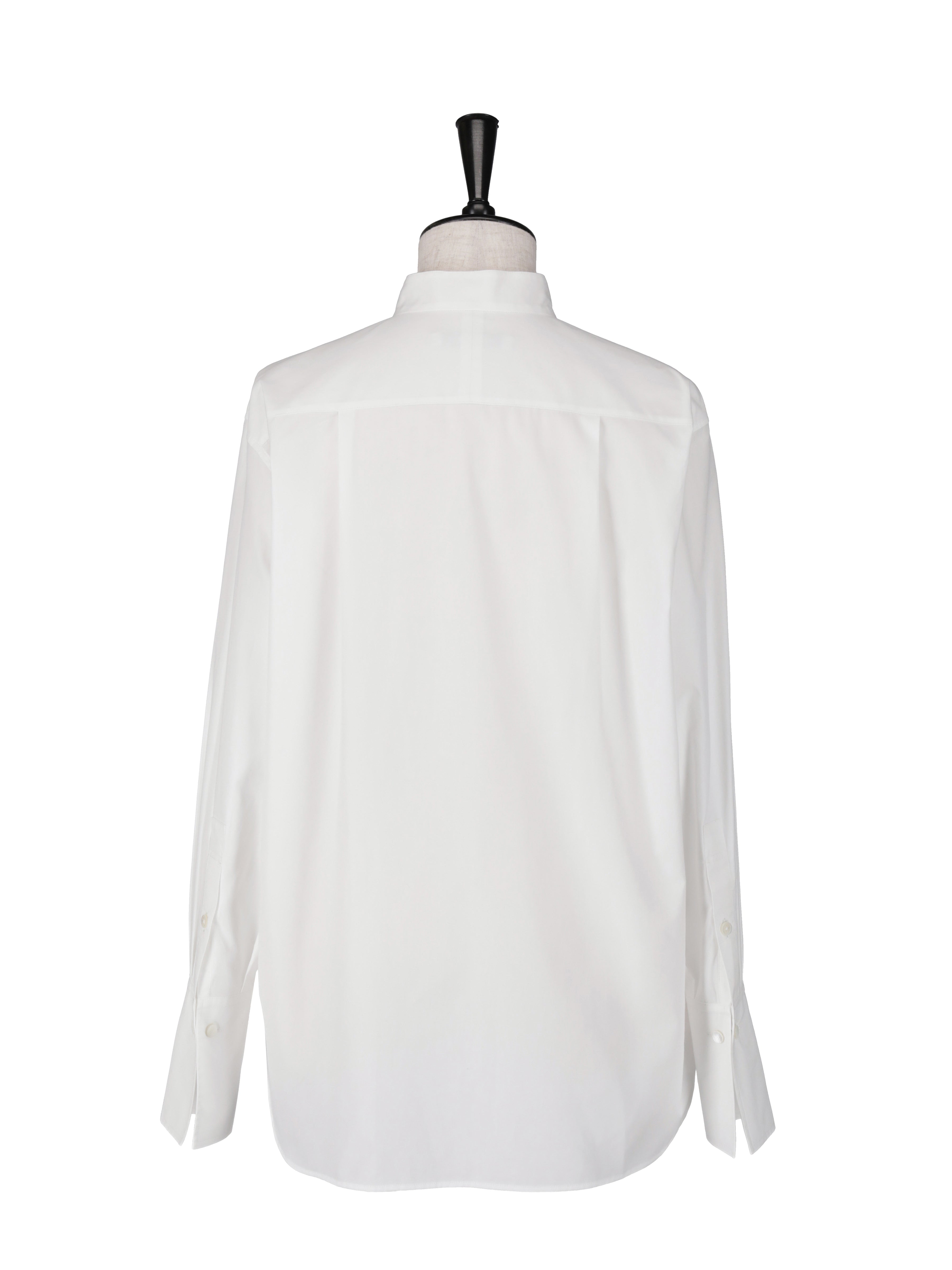 ポプリン タキシードシャツ