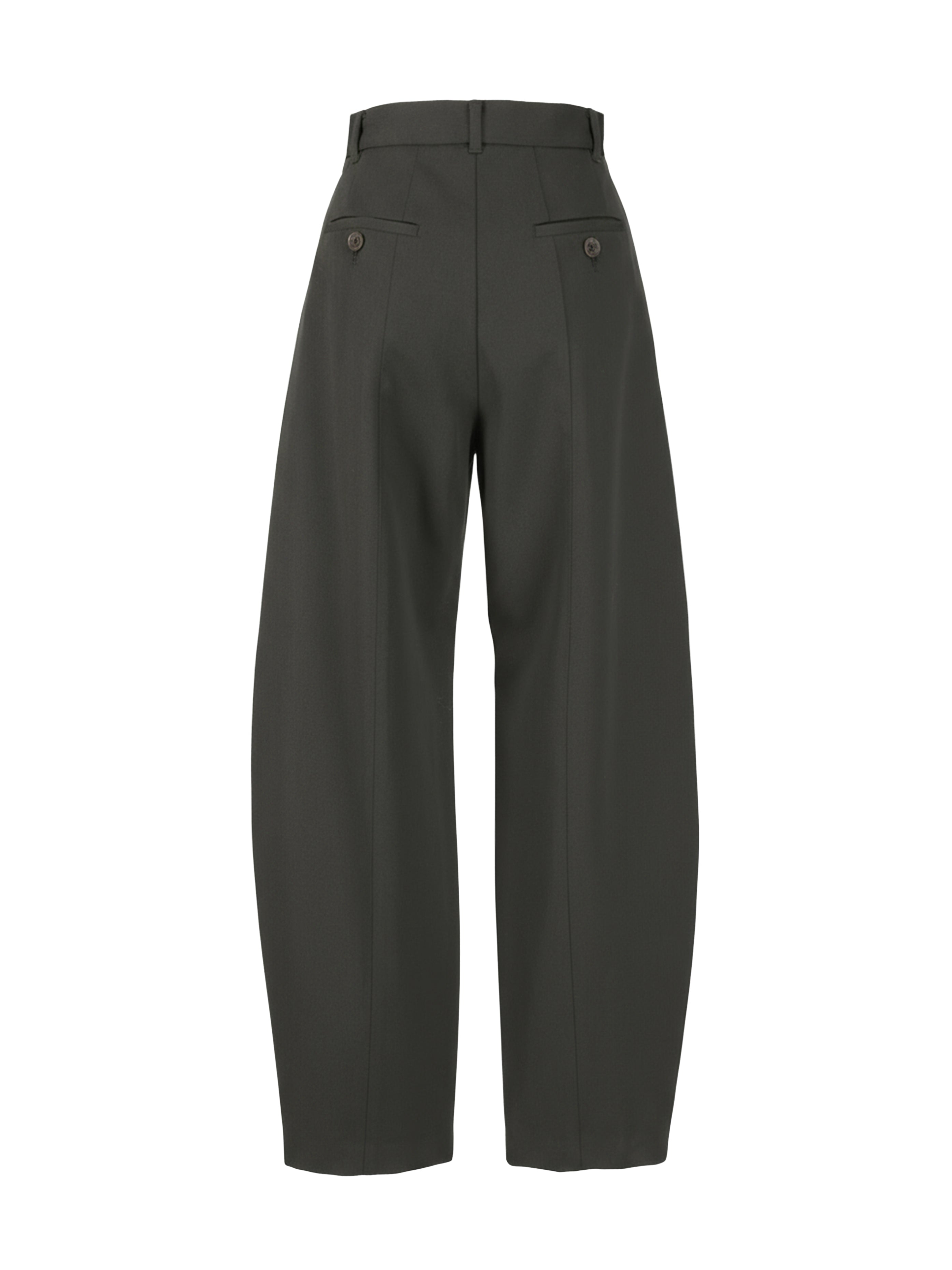 ウールツイル カーヴィーパンツ