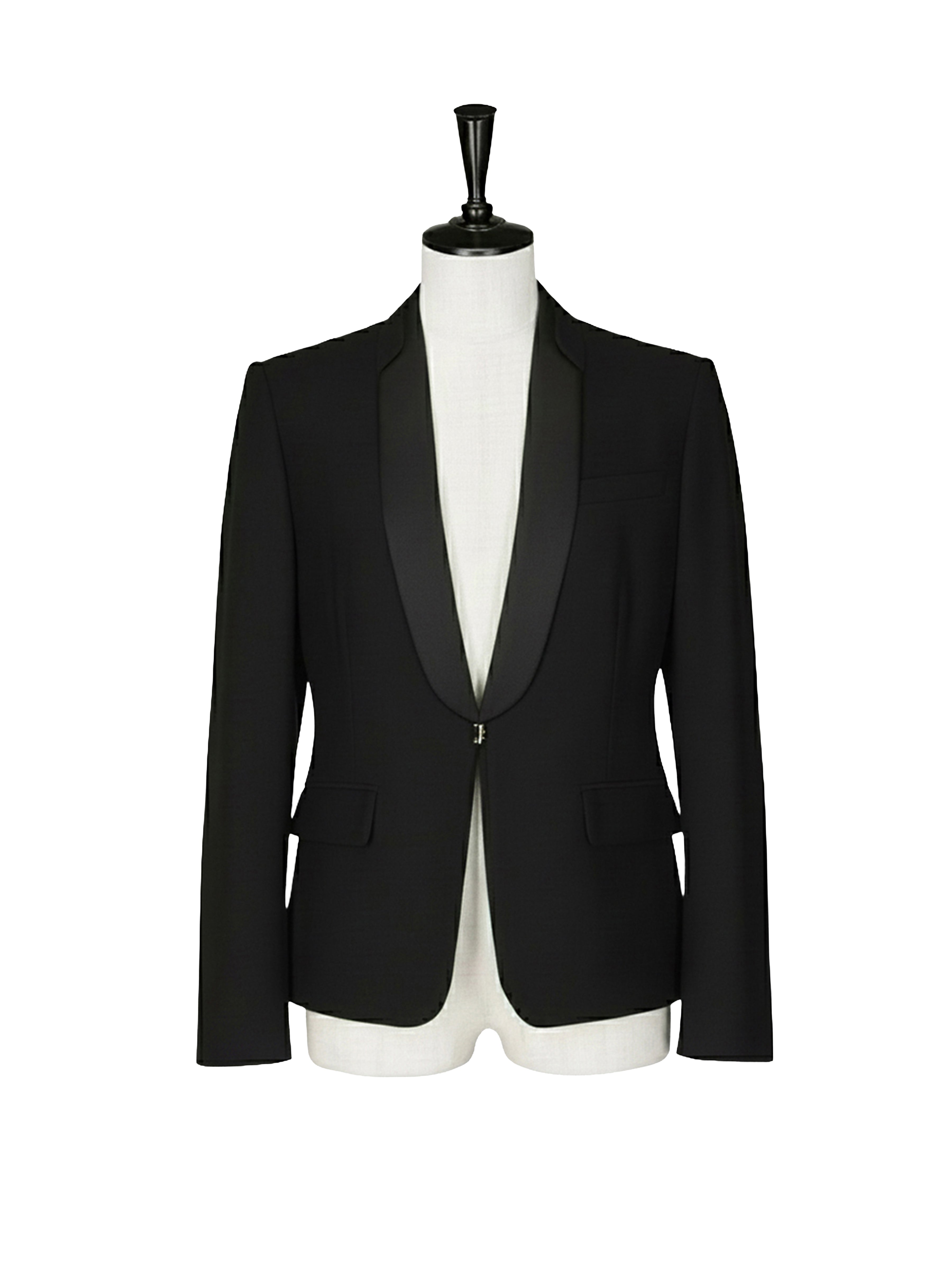Detachable Collar Jacket - Elegant Women's Made in Japan | L'UNE