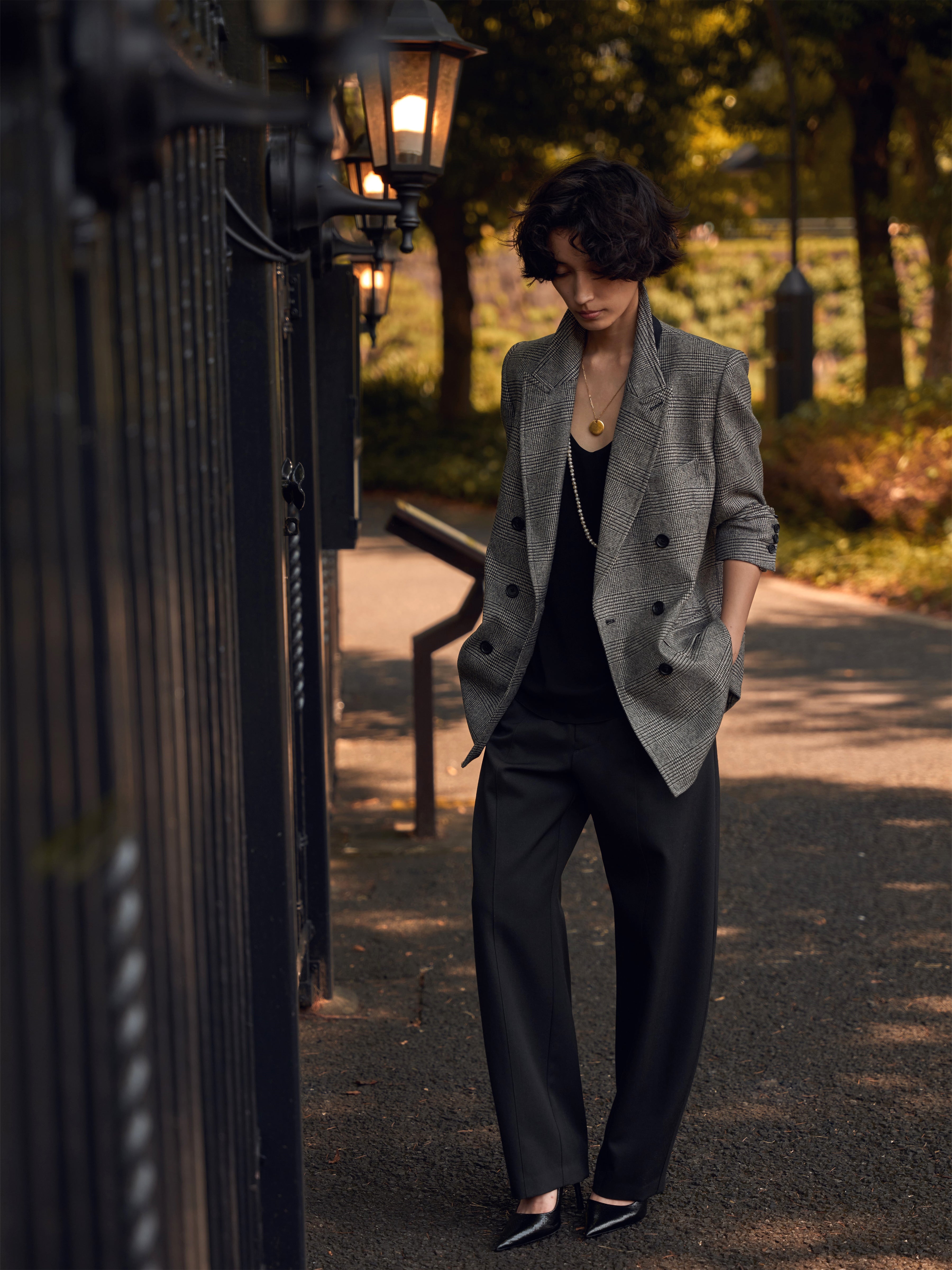 プリンスオブウェールズチェック ジャケット