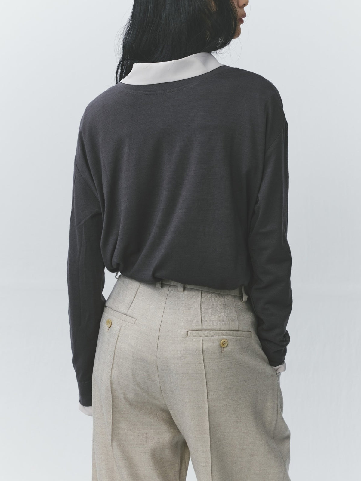 Pinstripe Curvy Pants