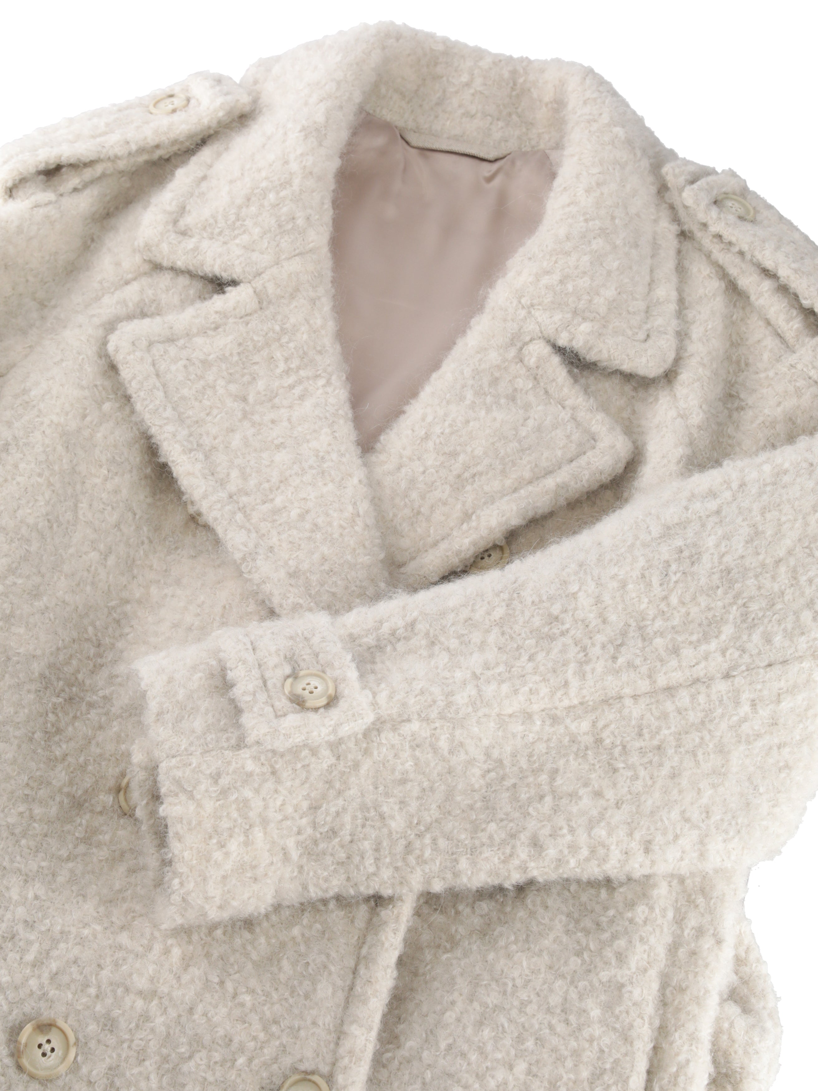 アストラカン ロングコート