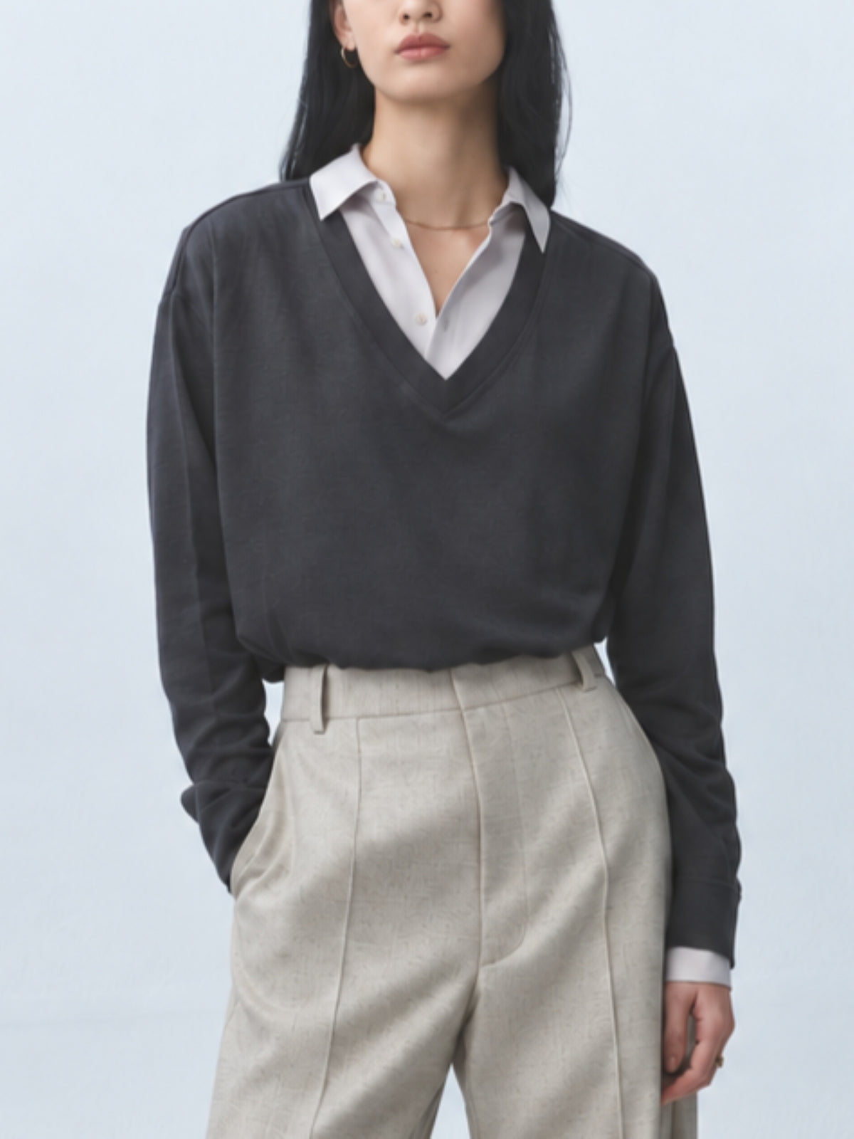 Washable wool square top
