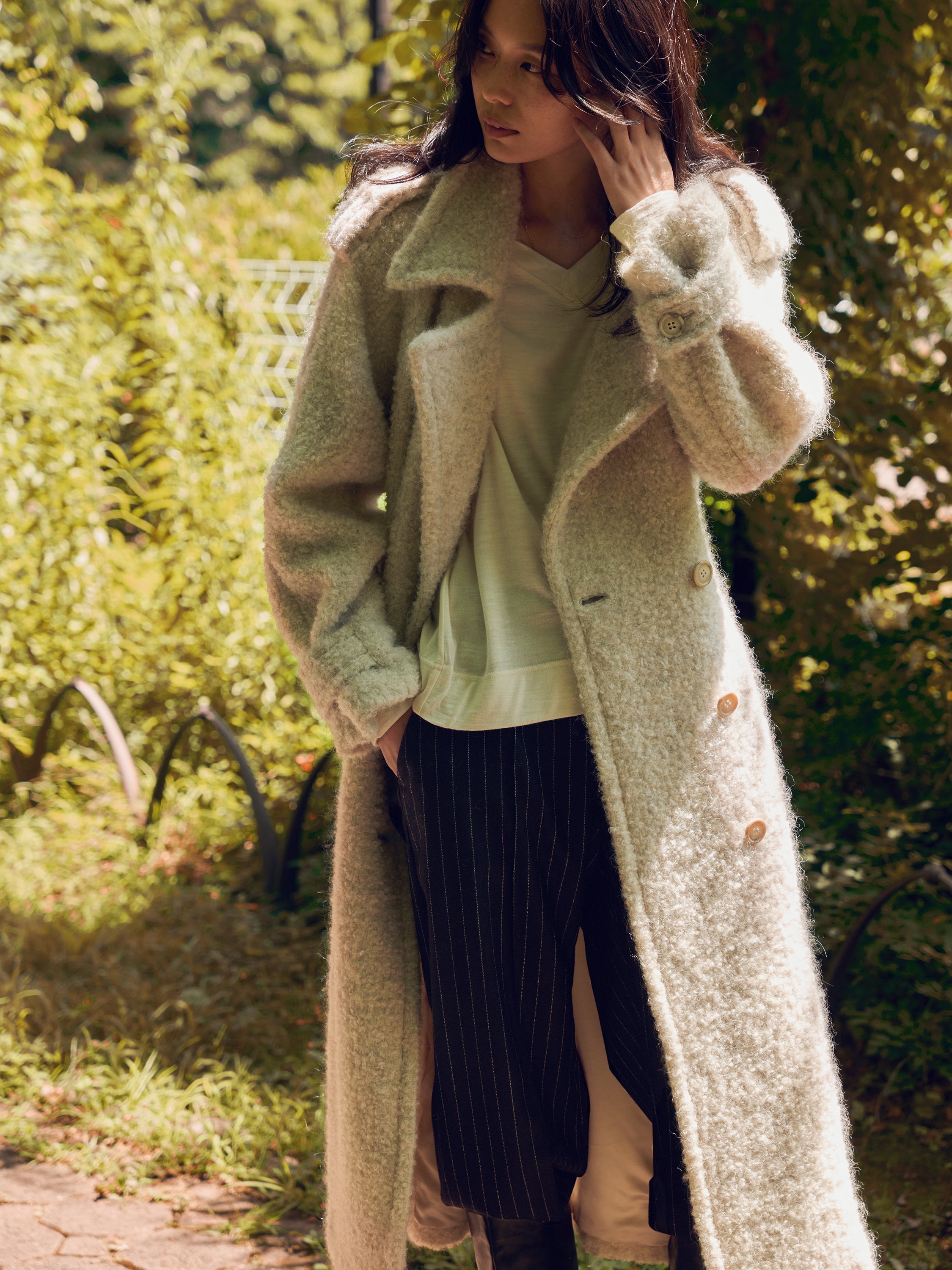 ウオッシャブルウｰル　スクエアトップ