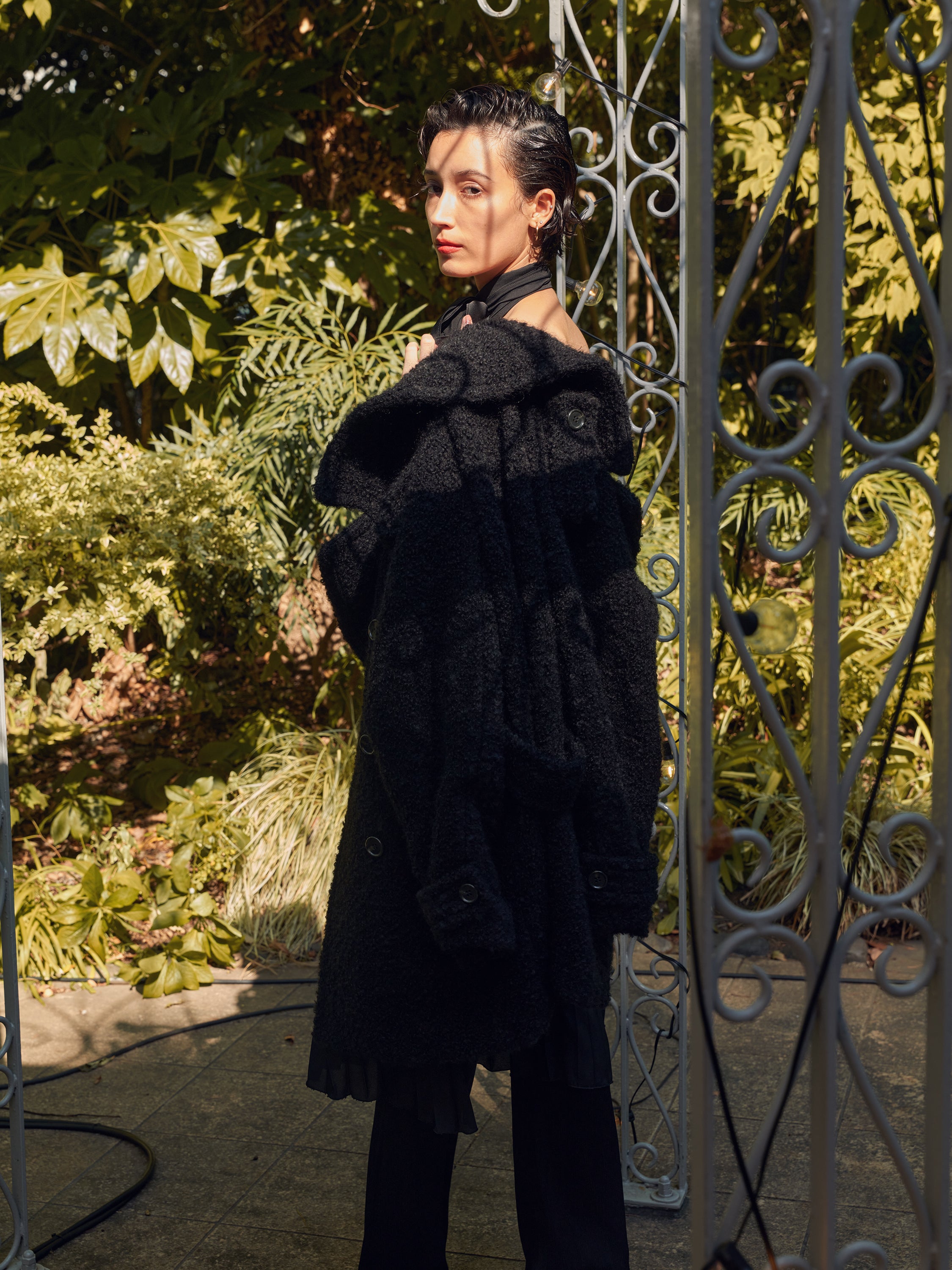 アストラカン　ショートコート