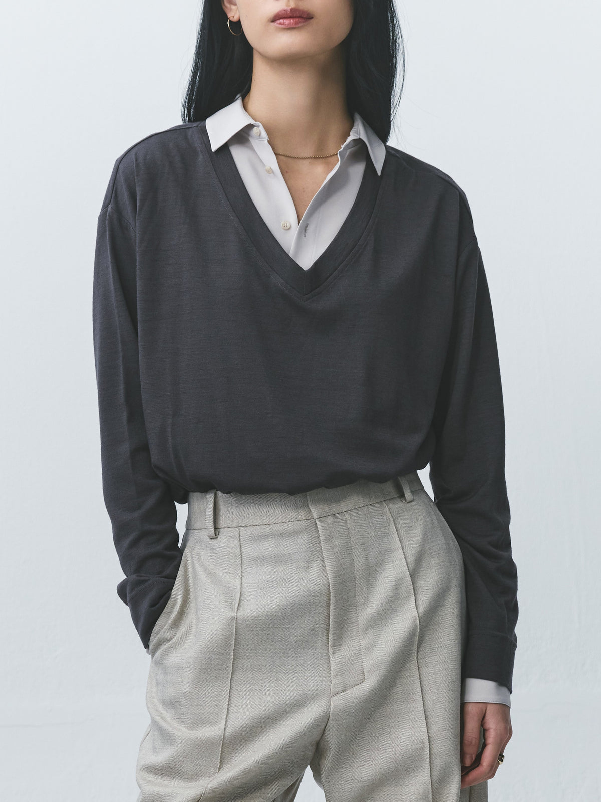 Washable wool square top