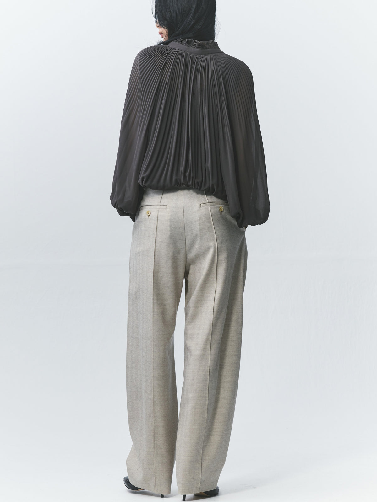 Pinstripe Curvy Pants