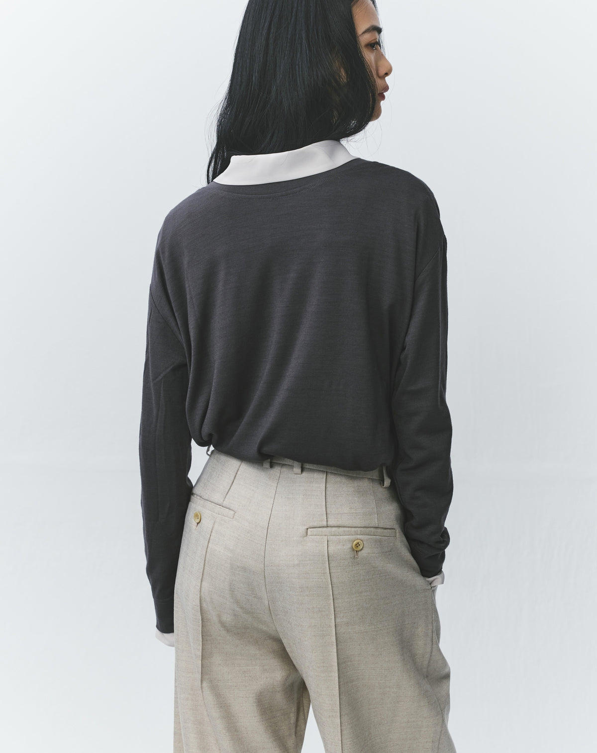 Washable wool square top