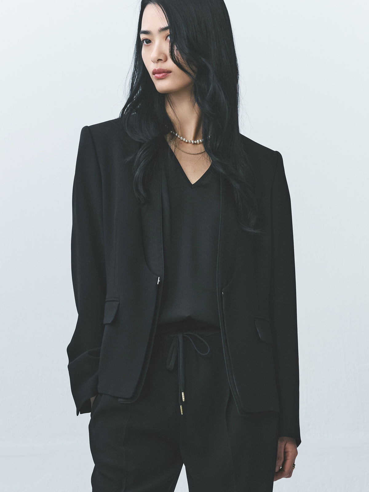 Detachable collar jacket
