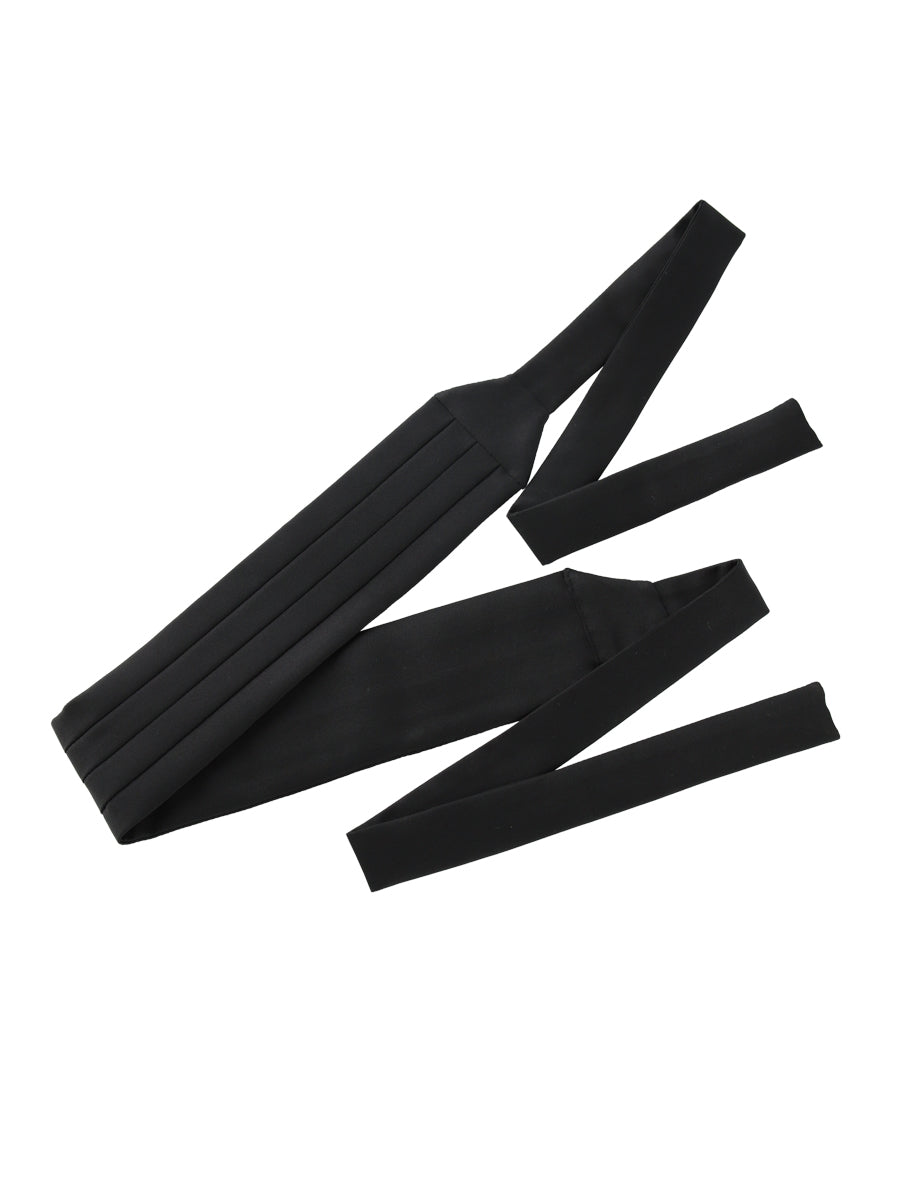 サテン　ホルタープリーツドレス