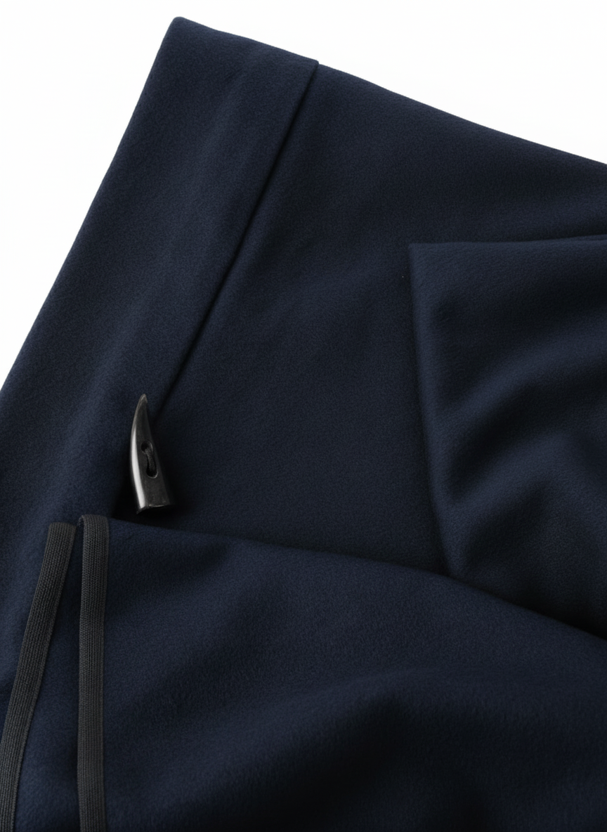 ドレーピーケープ ネイビー