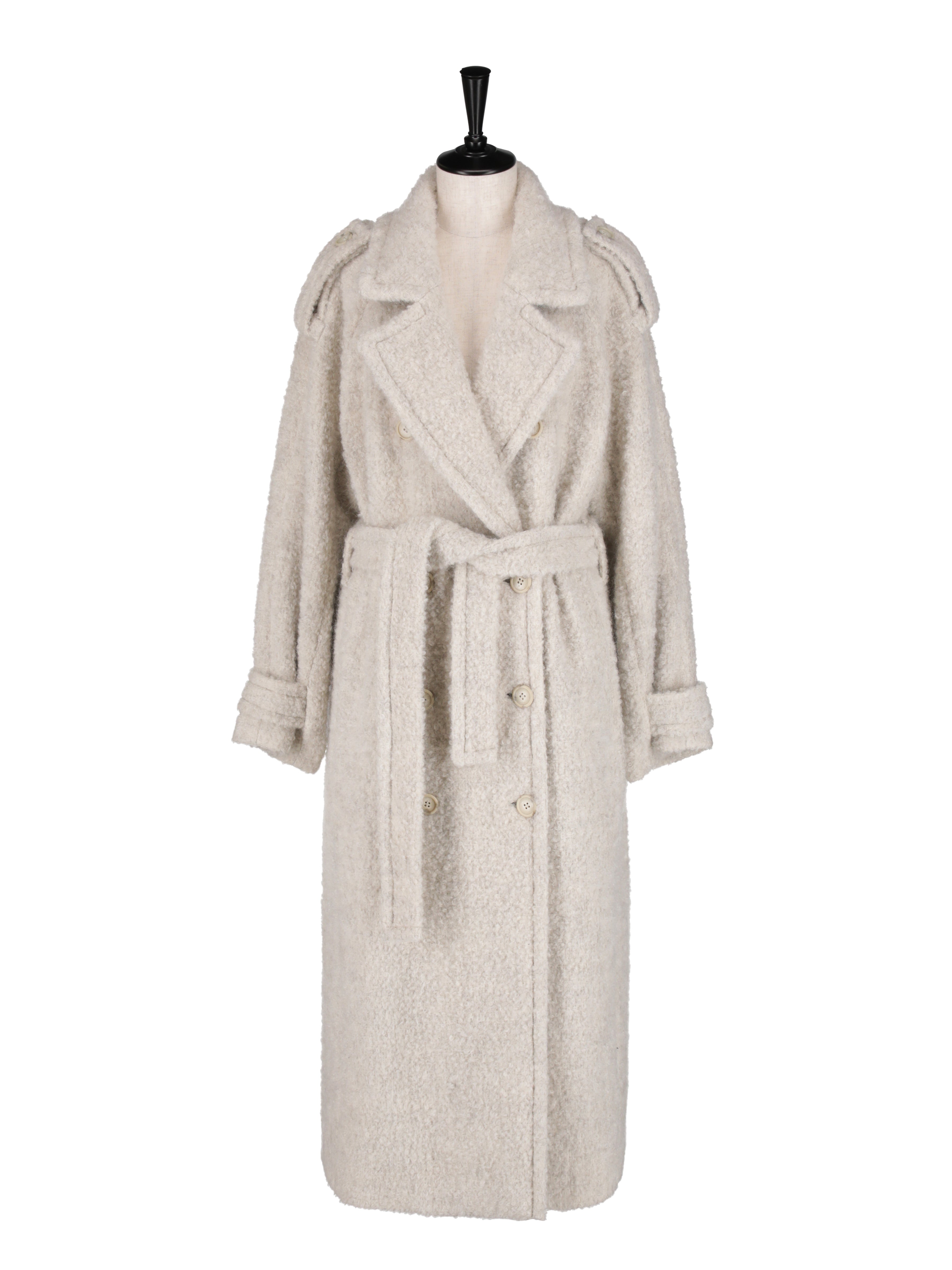 アストラカン　ロングコート