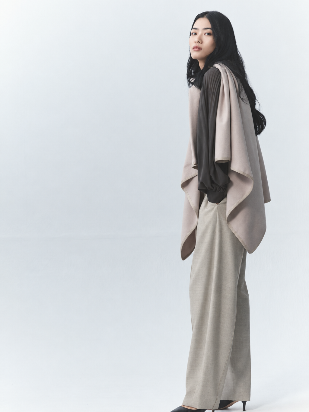 Pinstripe Curvy Pants