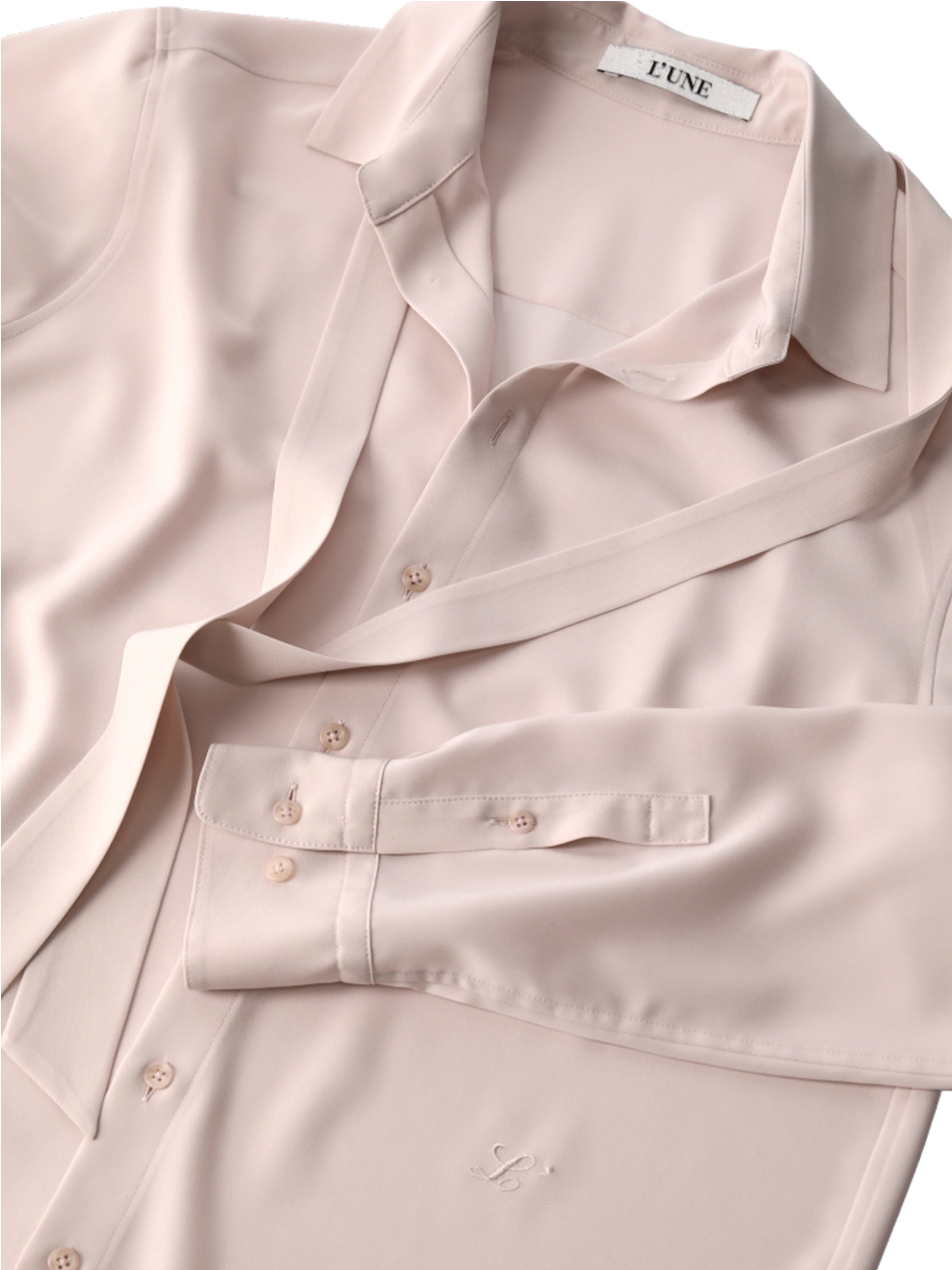 ドレスシャツ・イニシャル [L']