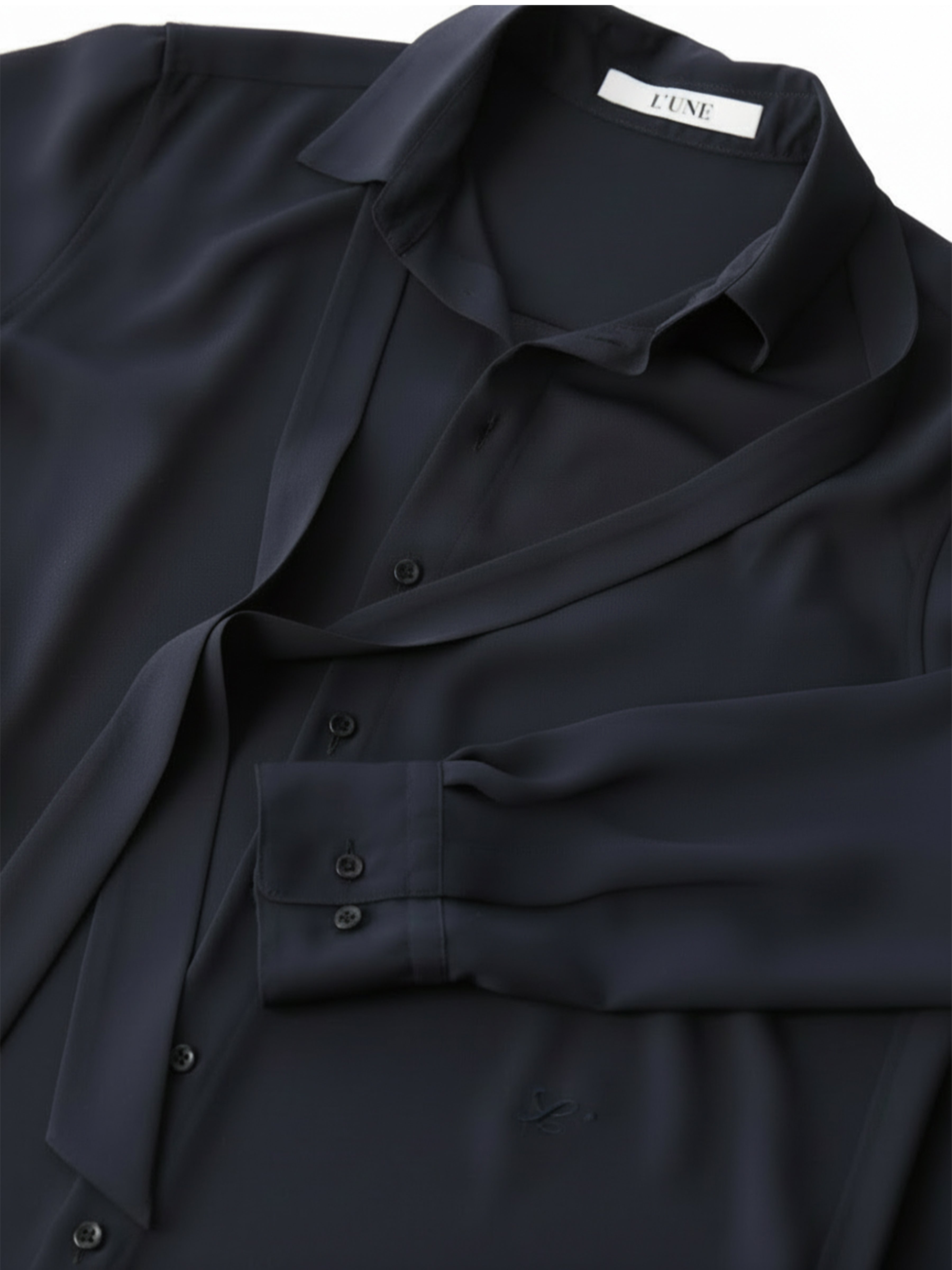 ドレスシャツ・イニシャル [L']