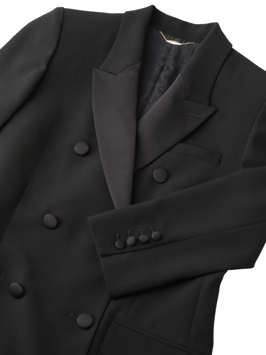 ピークドラペル　ドレスジャケット