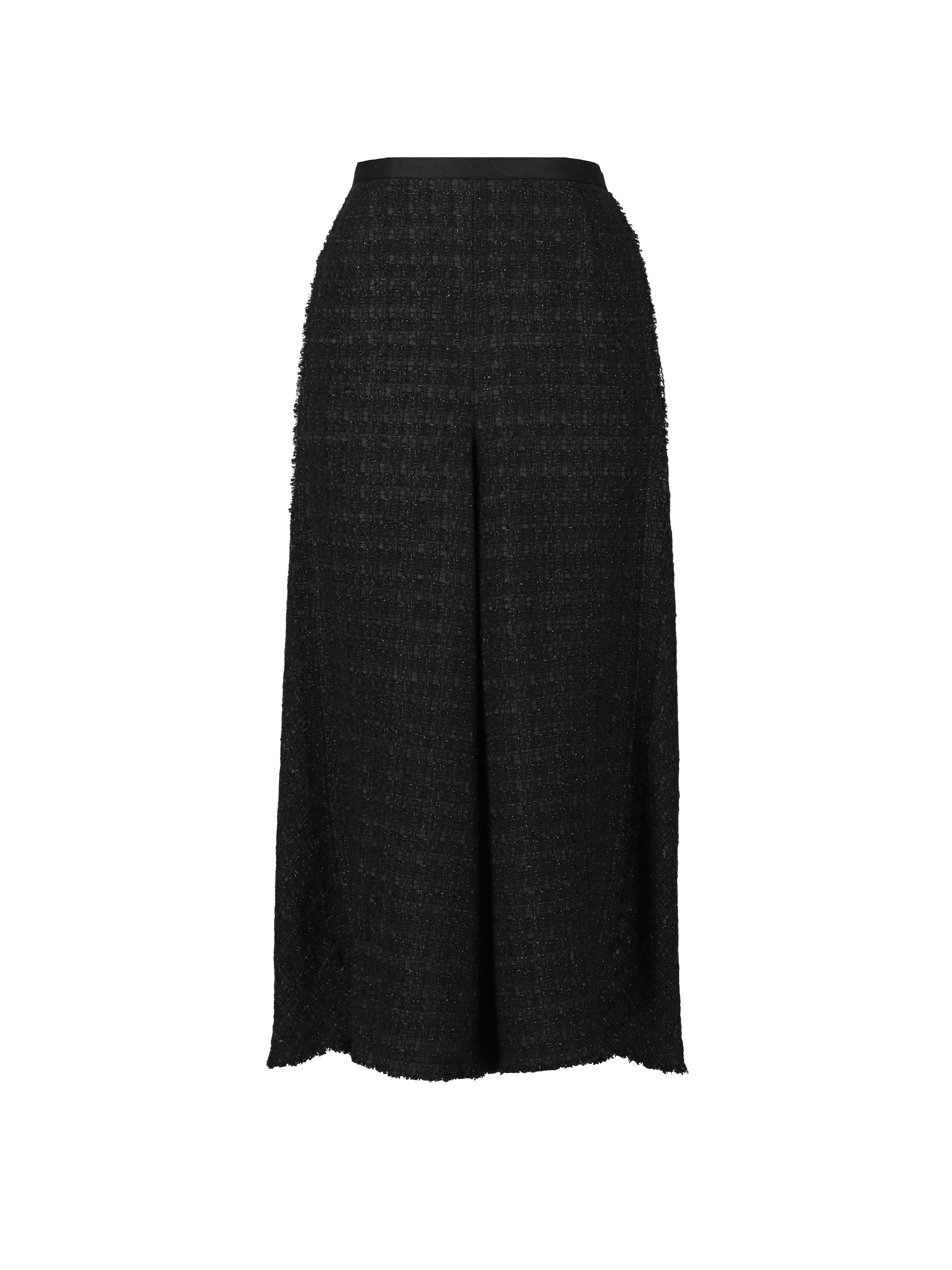 ツイード　バイヤスパンツ