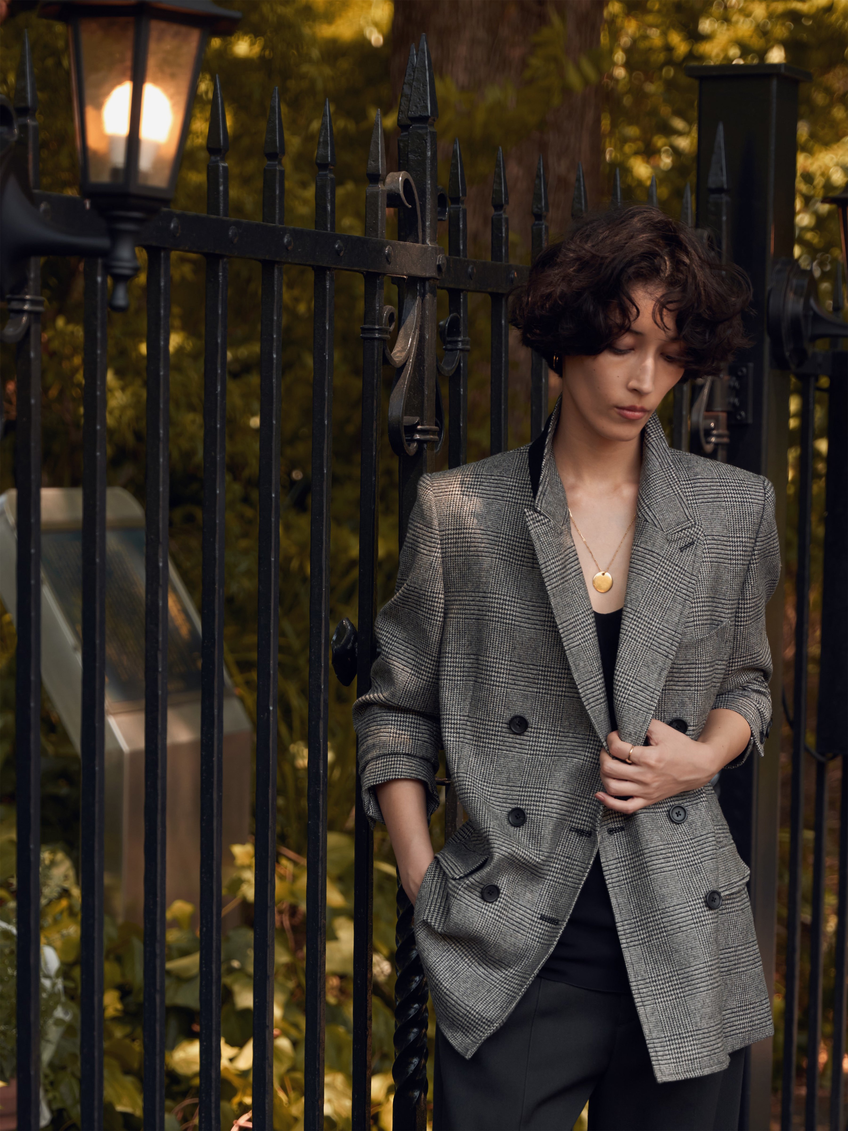 プリンスオブウェールズチェック　ジャケット